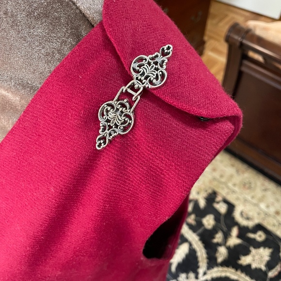 Vintage Garnet Trapeze Shift Dress - Picture 3 of 12